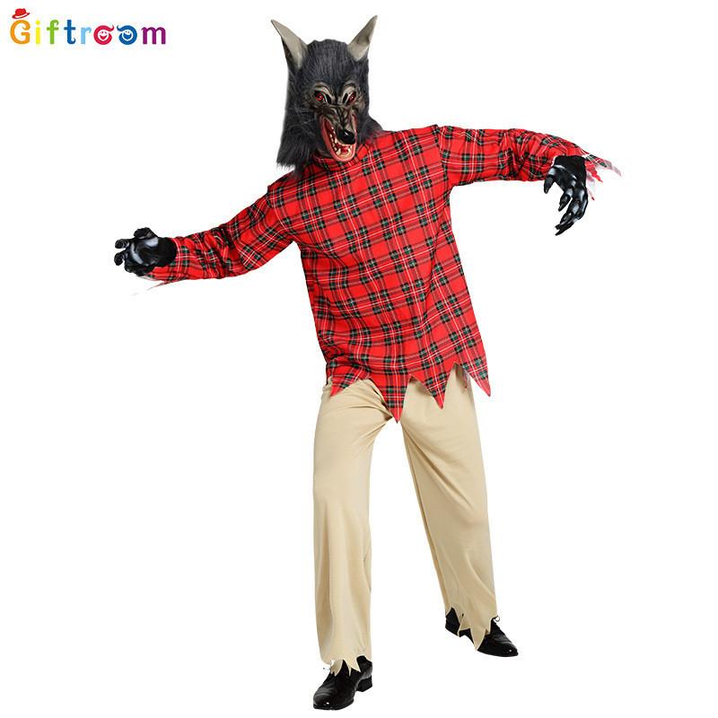 Mysterious Black And White Long Robe For Men Perfect For Halloween Festivities And Stage Events