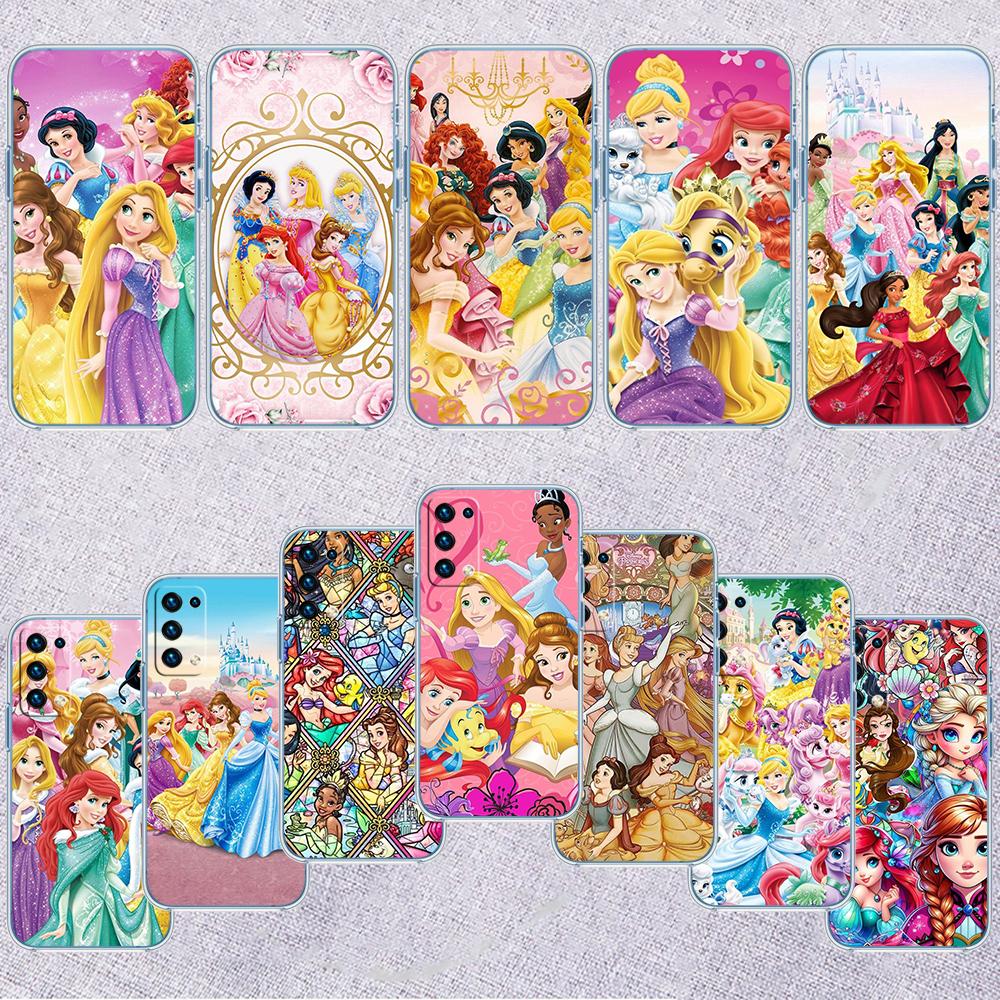Disney Princess Phone Case for Motorola Moto G10 G20 G30 G31 G32 G34 G35 G41 G42 G50 G51 G52 G55 G60 G60S G62 G71 G72 G75