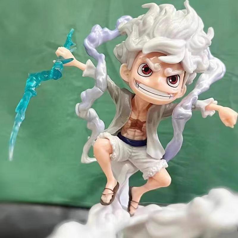 One Piece Nekocalifragilistickespionage Action Figure Mini Desktop Computer Case Decor Anime Themed Esports Room Accessories