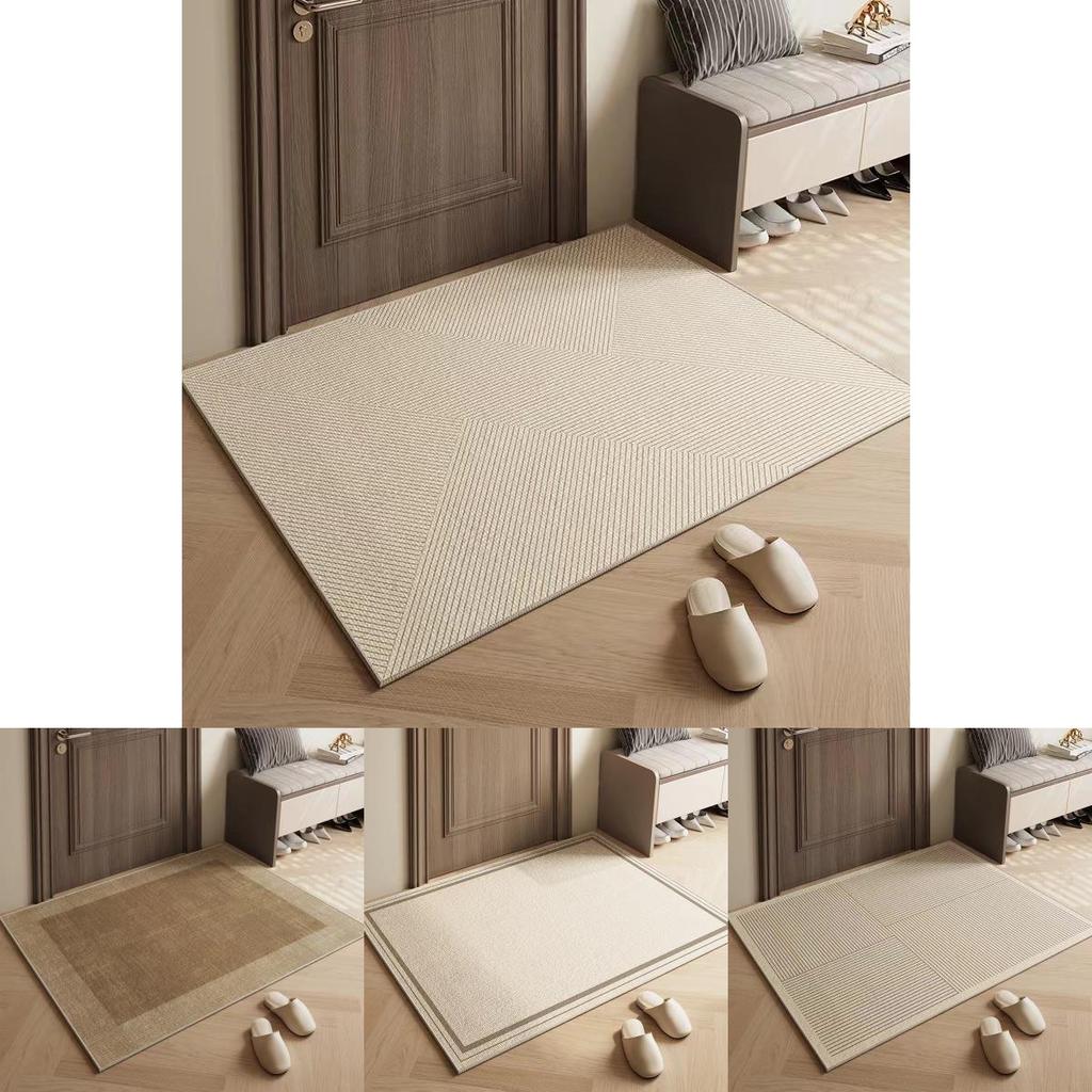 Modern Abstract Polyester Door Mat For Entryway And Home Decor