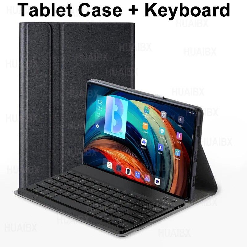 Чехол с клавиатурой для Lenovo Xiaoxin Pad Pro 12,6 дюйма, съемный чехол с Bluetooth-клавиатурой для Lenovo Tab P12 Pro 12,6 дюйма, силиконовый противоударный чехол Lenovo Tab P12 Pro