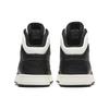 Anta Textile, Synthetic Leather Cushioning, Wear Resistant High top Skateboard Shoes Women's Black White 922348087-4