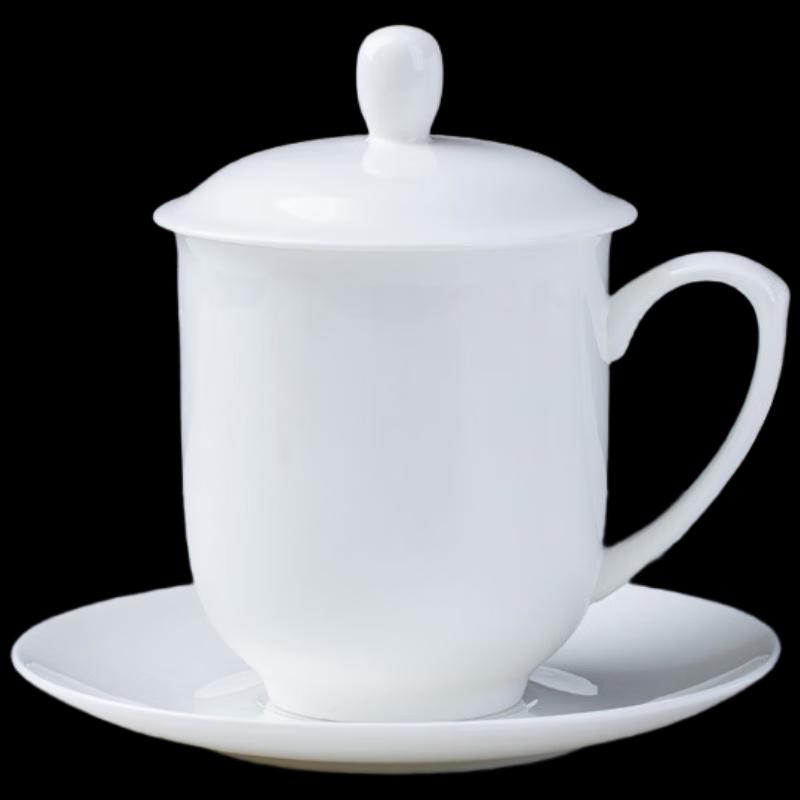 Jimi Golden Bell Bone China Mug Set with Lid