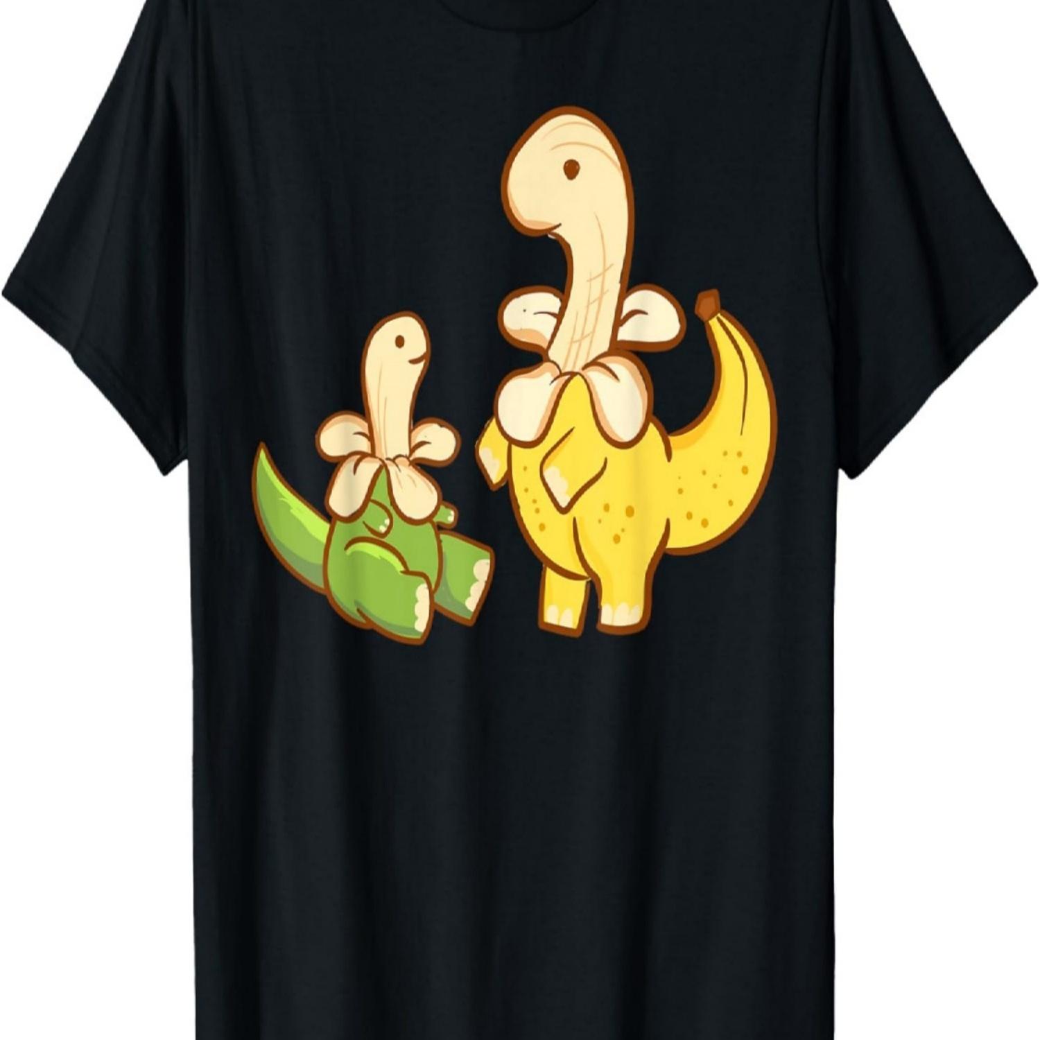 

Cute Kawaii Anime - Banana Saurus Bananasaurus - Aesthetic T-Shirt XXXXXL чорний