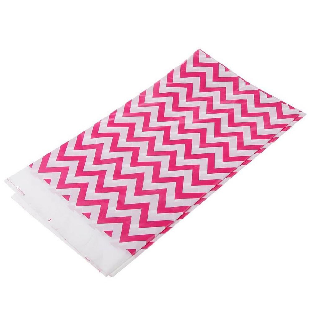Unique Party Plastic Chevron Tablecloth