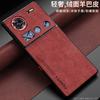 Für Nubia Z80 Ultra Hülle Luxus PU Leder Handyhülle Für ZTE Nubia Z80 Ultra 5G Rückseite Silikon Stoßfest Vollschutz