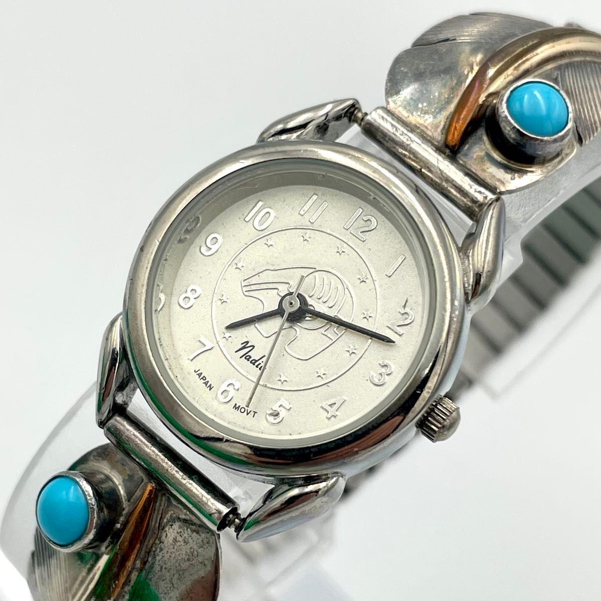 Used Indian Jewelry Navajo Kokopelli Watch Turquoise Men s Women s Unisex Watch Bangle Working