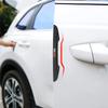 For Kia Morning Picanto Rio Stonic Sportage Ceed Optima Forte 5 3 Car Logo Anti-collision Strip Auto Door Bumper Protector 4Pcs