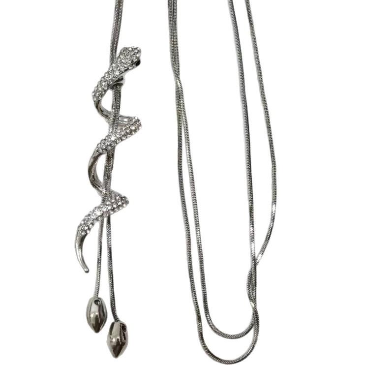 

Non Fading Chain, High-end Sense, Long Sweater Chain Necklace, Fashionable Personality, Versatile, Light Luxury, Tassel Temperament Accessories 88CM