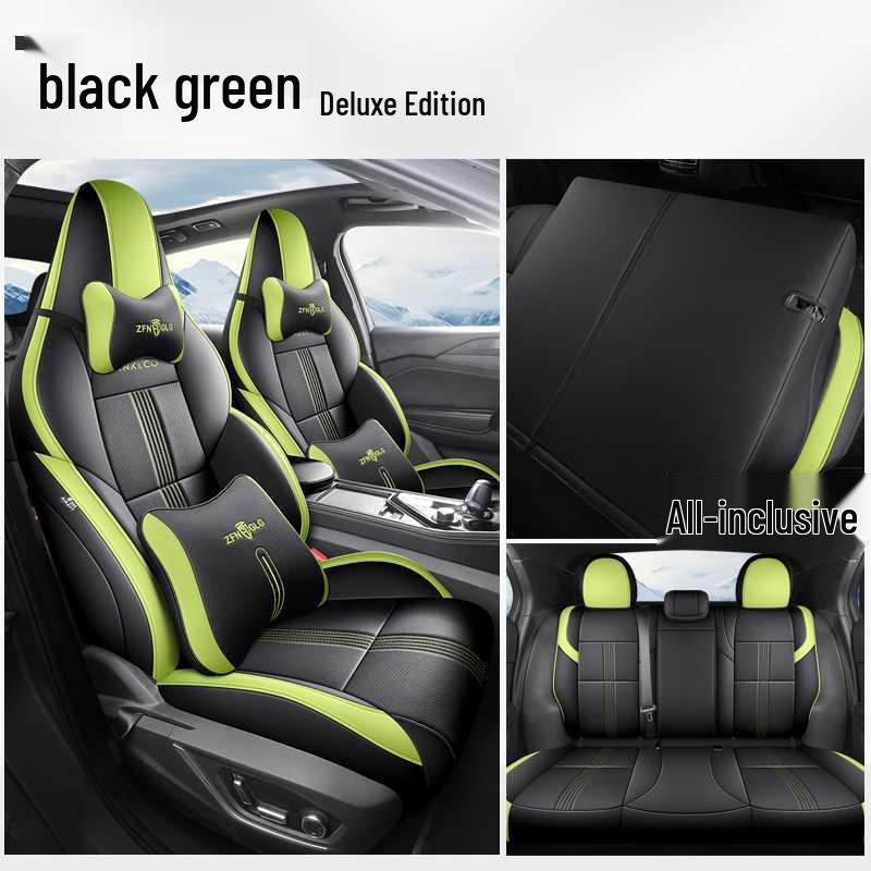 Lynk & Co 03 Leather Car Seat Cushions (23-26), All-Season, Fully Wrapped, Vehicle-Specific Seat Covers