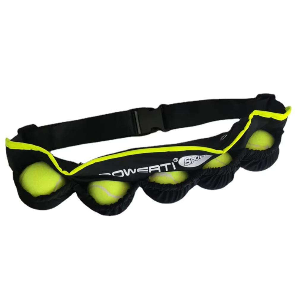 Elastic Pouch Tennis Balls Holder Fanny Pack Waist Bag Tennis Tennis Ball Bag  Walking Jogging