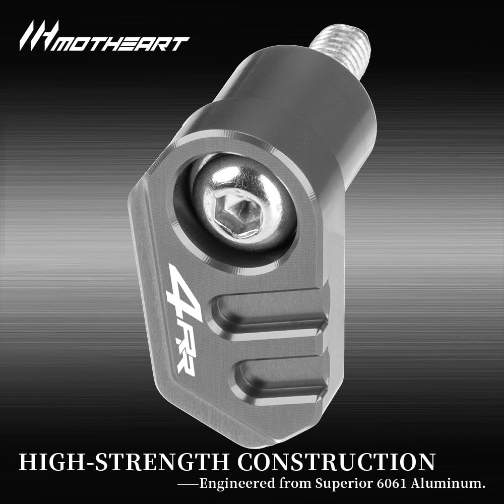 MotHeart Motorcycle ABS Sensor Guard Compatible Ninja 4RR 2023-2024 CNC Aluminum Cover for Front
