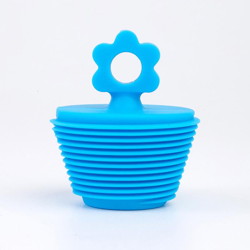 5pcs Silicone Sink Plugs Anti-clogging Kitchen Sink Replacement Stopper Bathtub Plugs Bathroom Plugs Universal Drain Stoppers