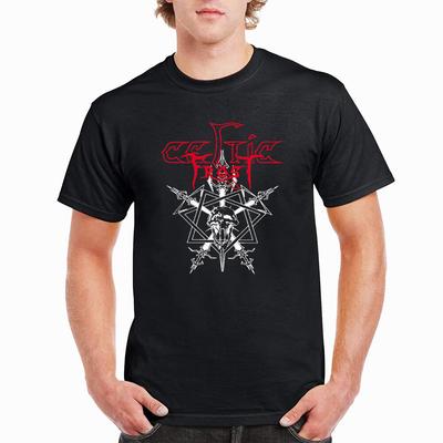 Novo com etiqueta Celtic Frost Presente Perfeito Camisa Preta Clássica Masculina Tamanho S5XL Camiseta Unissex