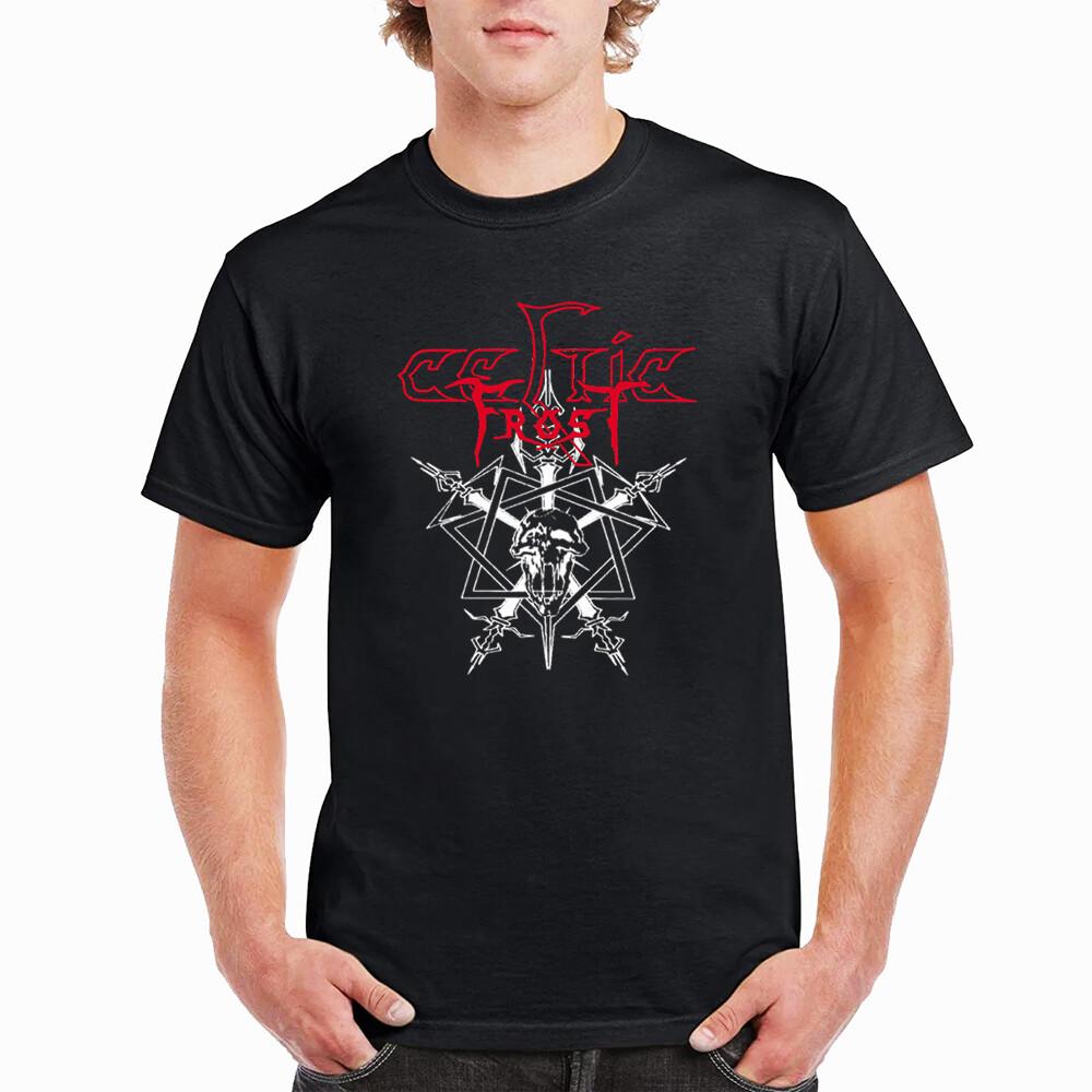 

NWT Celtic Frost Perfect Gift Classic Mens Black Shirt Size S5XL Unisex T-Shirt S разноцветный