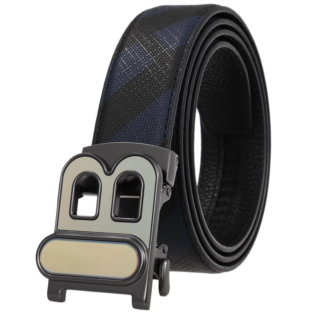 1Pcs Acessórios para cinto de cintura masculino, fivela automática Cinto de couro de vaca Ly36-35037-5