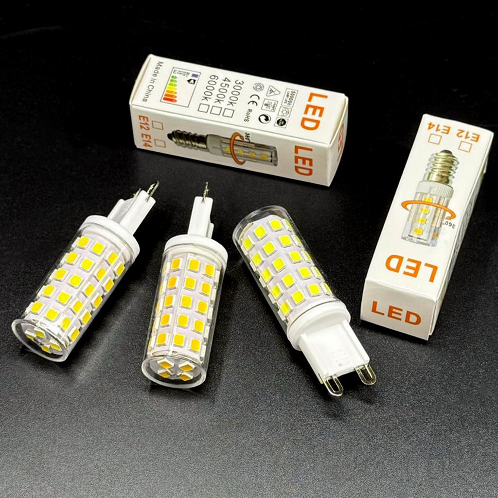 G9 LED Corn Light Bulb 7W 54LED 360° Beam Angle Lighting Lamps Lamp 3000k/4000k/6500k Lights Ceramic 220v/110v Halogen Home Room