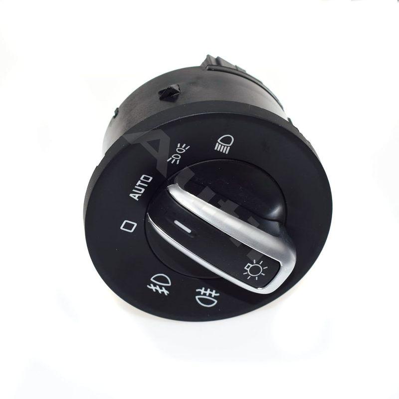 Headlight Fog Lamp Control Switch for Skoda Octavia MK2 2004-2013 Headlamp Light Combination Switch 1Z0941431K Car Accessories