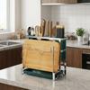 Stainless Steel Integrated Storage Organizer Rustproof Cutter Holder  Restaurant