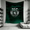 Sporting CP Wall Tapestry Aesthetic Wall Hanging Printed Fabric Blanket Decorative Tapestries for Bedroom Living Room Home Decor