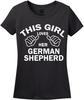 This Girl Loves Her German Shepherd T-shirt
