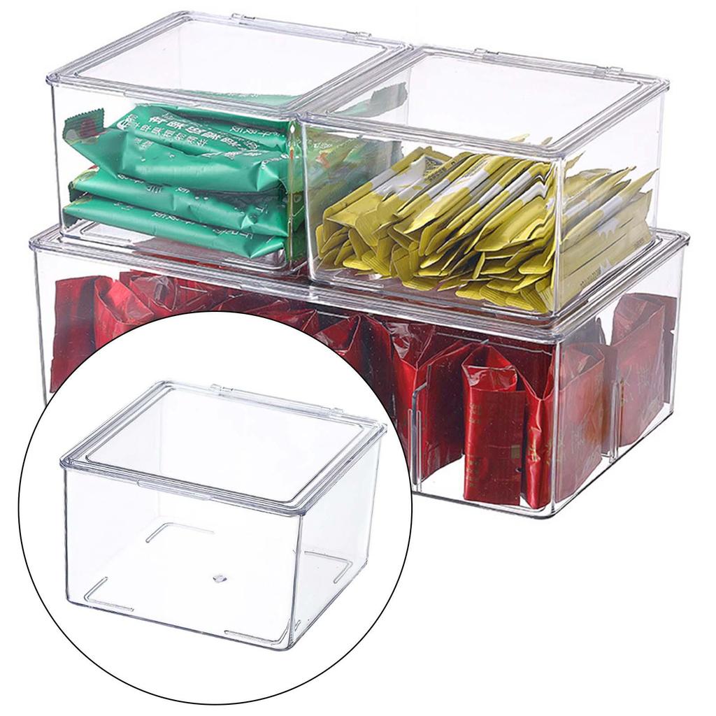 tea organizer storage holder bin bags condiment Small