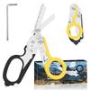 Leatherman Raptor Tactical Scissors and Pliers with K Sheath, Black/Yellow.