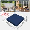 4Pcs Waterproof Sofa Seat Cushion Cover Elastic Solid Angle Sofa Seat Cover Pets Kids Patio Outdoor Cushion Slipcover Seat Case