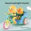 Baby Lernspielzeug Blinklicht Musik Soundeffekte Niedliche Ente Dreirad Für Kinder
