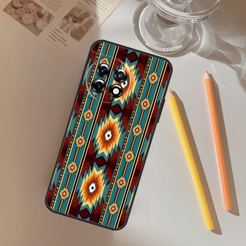 

Navajo Print Pattern Funda For OnePlus 12R 13 12 R 11 9 10 Pro 8T 9RT 10T OnePlus Nord 4 CE 2 3 Lite N20 N30 Case OnePlus Nord