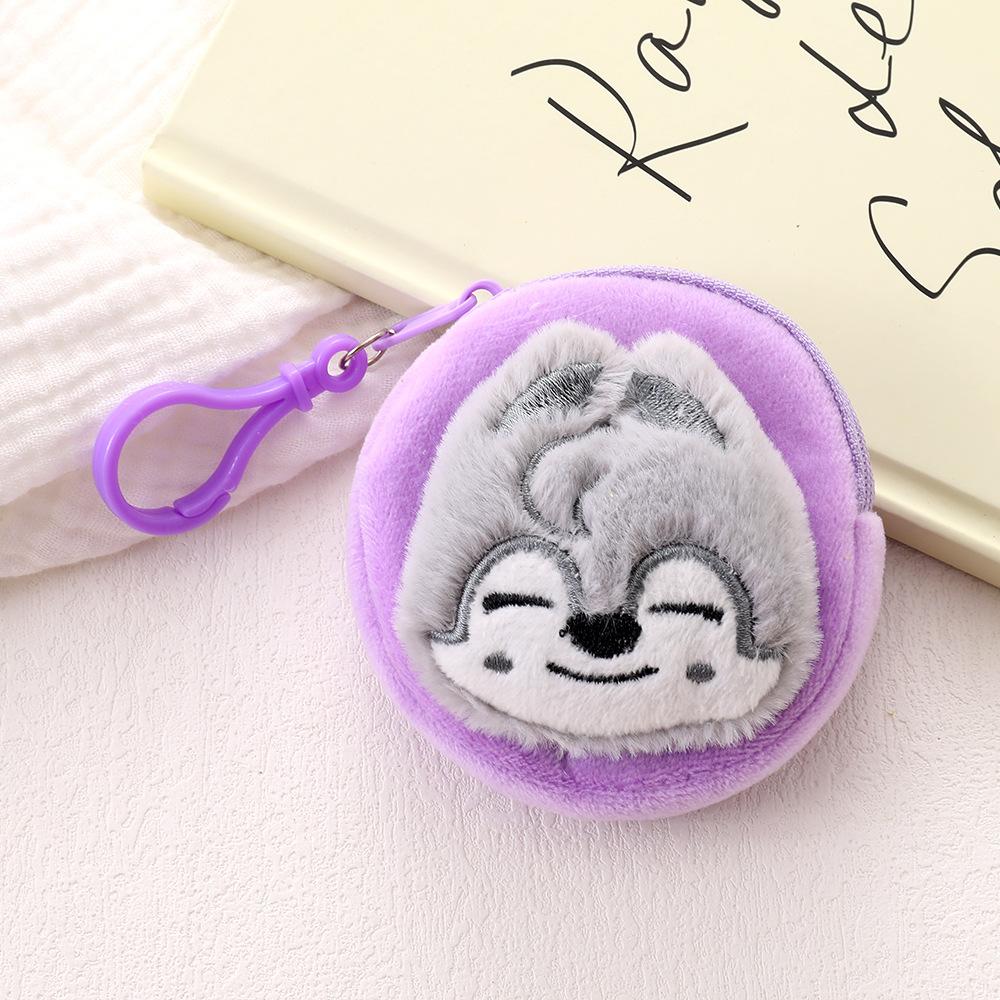 SKZOO Plush Coin Purse Stray Kids Kpop Merch Cute Chibi Earphone Case Mini Wallet Keychain Backpack Charm STAY Fan Concert Accessory