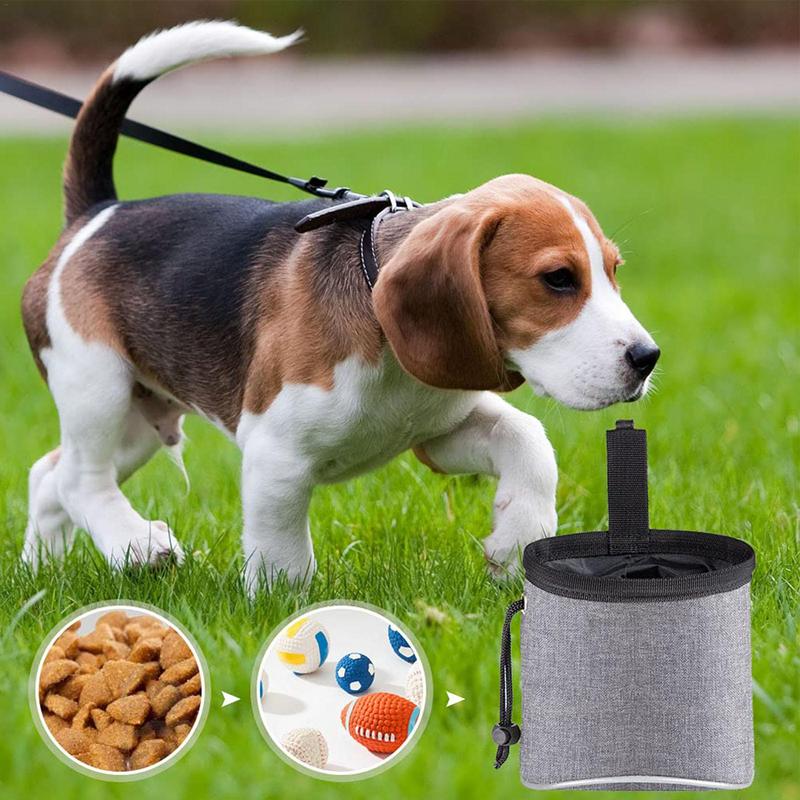 Hundeleckerli-Tasche Snacks-Träger Mit Reflektierendem Streifen Welpen-Leckerli-Beutel Für Draußen Reisen Wandern Camping Strand Park