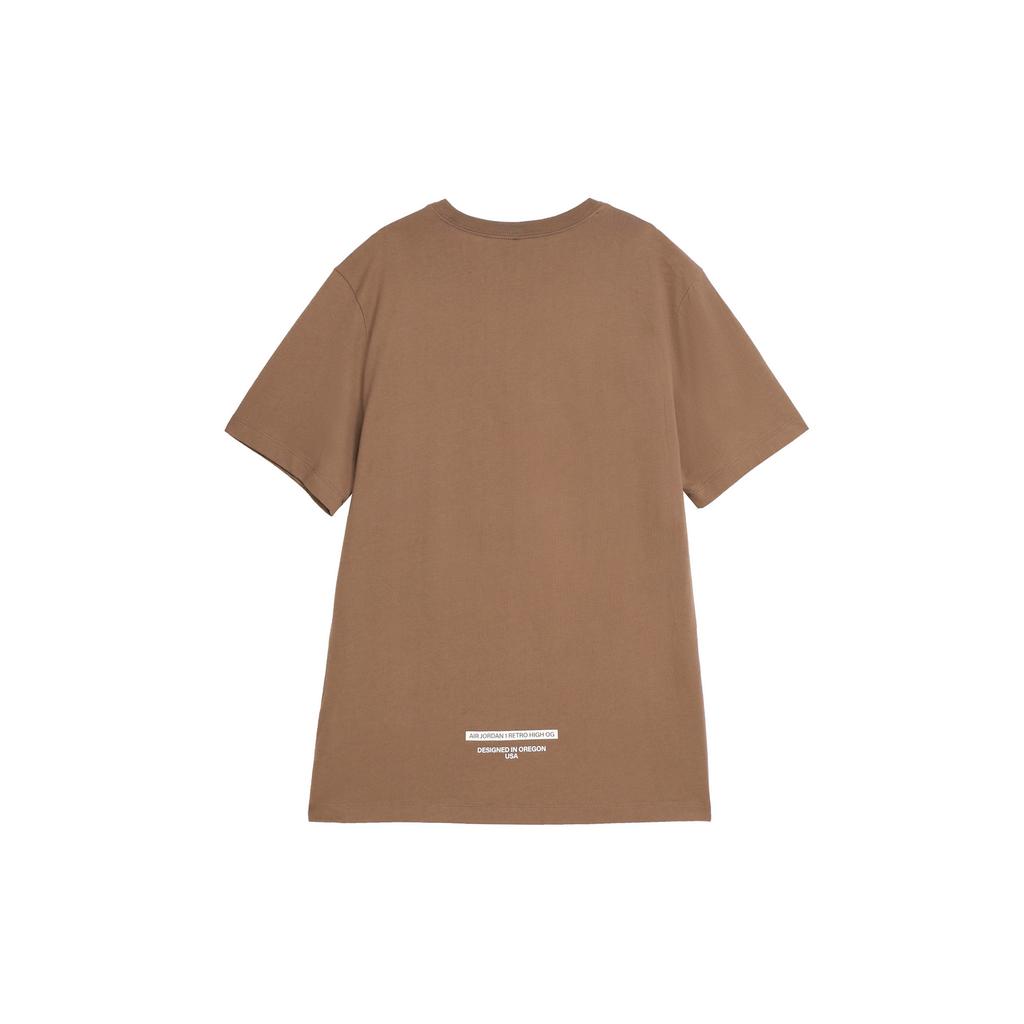 New Jordan T Shirt Men's Light Umber FQ6991-274