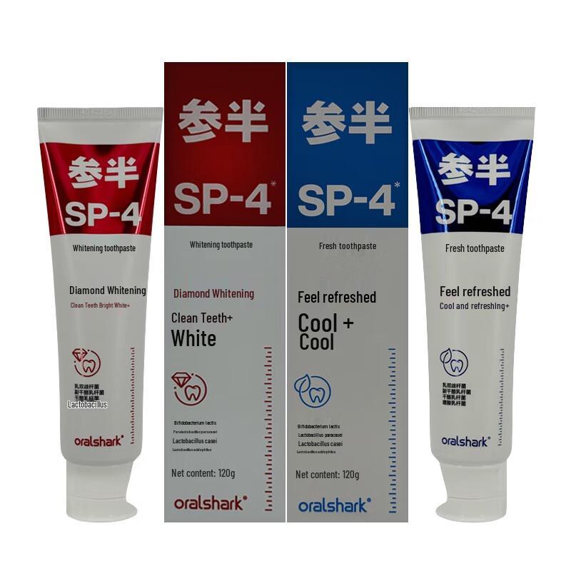 Semibio Oral Shark SP-4 Jasmine Mint Whitening Probiotic Toothpaste