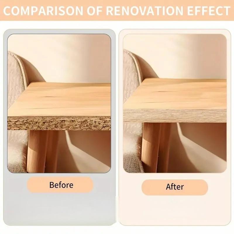 1PC 10m Wood Grain Edging Tape Thickened Self Adhesive Refurbished Self-adhesive Edge Band PVC Decorative Beauty Seam