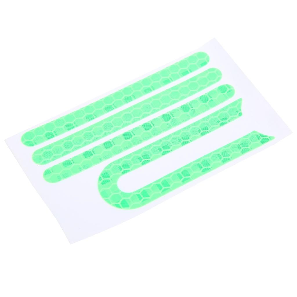 Electric Scooter Reflective Sticker I and U Shaped Strip Stickers for Xiaomi M365 Pro