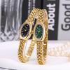 Golden Medieval Women's Watch Japanese Quartz Movement New Fashion Bracelet Table Roman Numerals