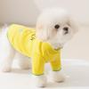 1Pcs Summer pet clothes casual afternoon tea home wear high-necked small dog dog cat clothes