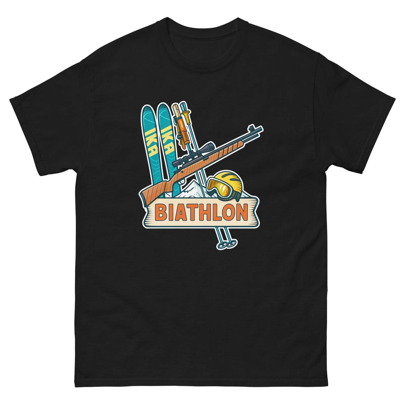 Biathlon Sport Sports Activity Game T-Shirt 3XL
