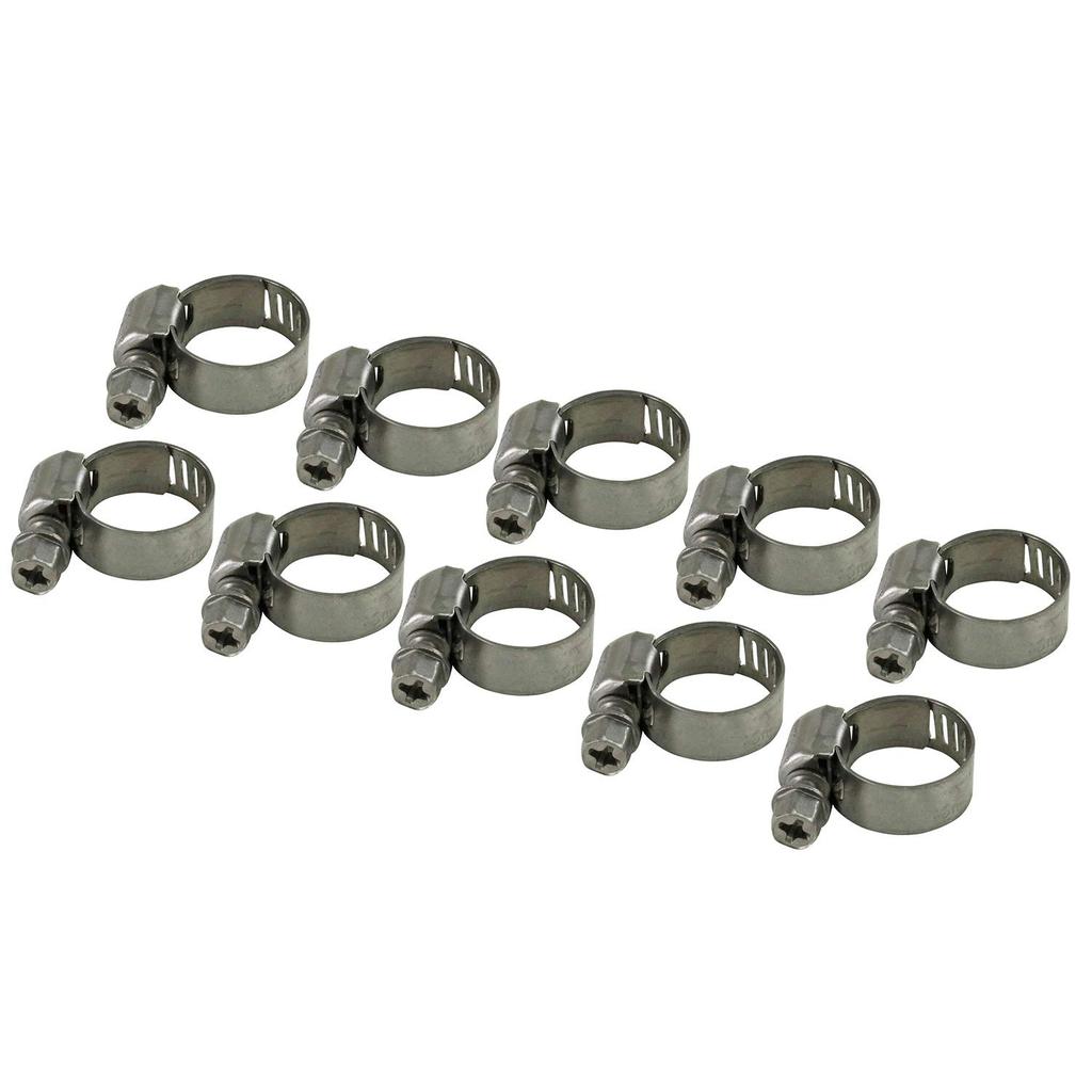 SK11 Hose Band All Stainless Steel B08-16AS10 8-16mm 10 Pieces