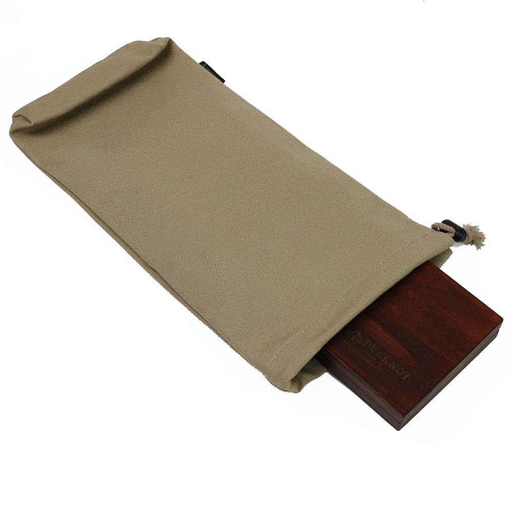 DUCKNOT Solo Table 8 Canvas Storage A4 Made In Japan Case, No. Case, Bi-Fold, (OD)