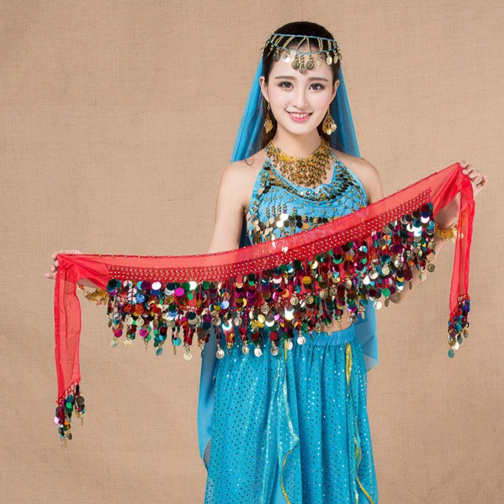 For Girl For Women Belly Dance Accessories Belly Dance Costumes Hip Scarf Chain Belly Dance Belt
