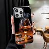 Cigar Whiskey Ice Drink Soft Phone Case for iPhone 15 16 17 Pro Max 17Air 16E 14 Plus 13 12 Mini Shockproof Cover Back Shell