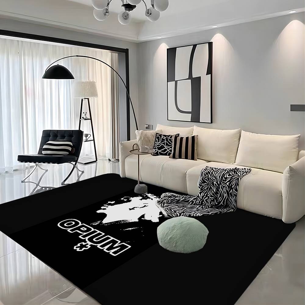 O-Opium Rap Playboi Carti Hallway Carpet Retro Multiple Choice Living Room Kitchen Rug Non-Slip Welcome Rug