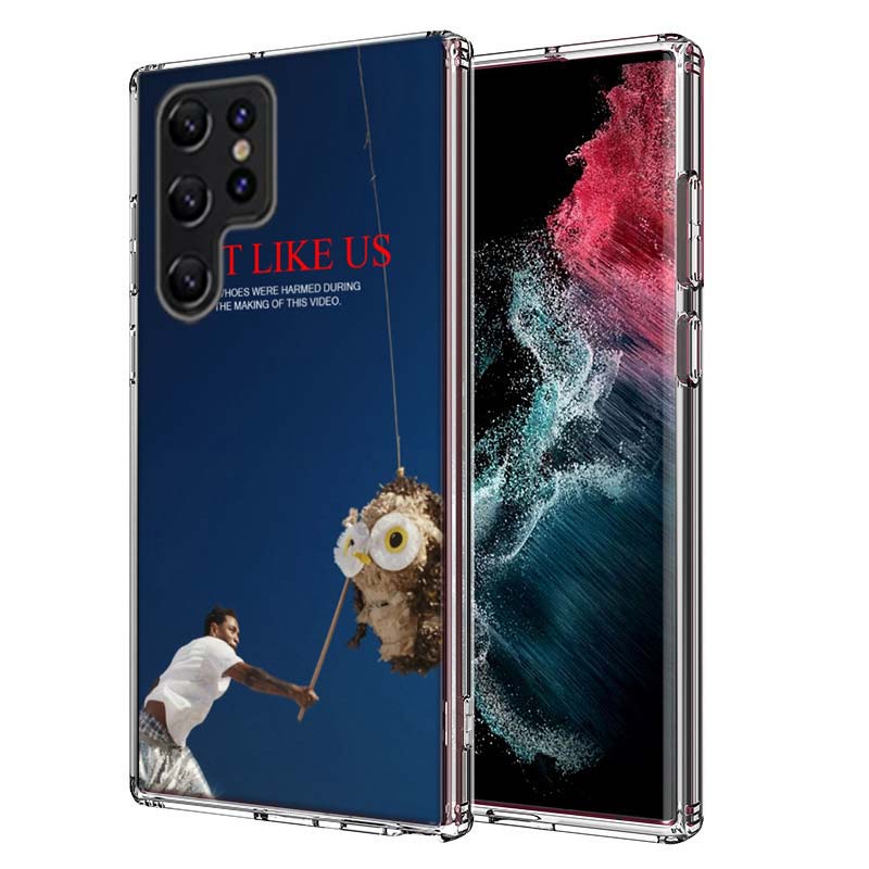 Kendrick Lamar Not Like Us Capa Phone Case For Samsung S26 Ultra S25 Edge Galaxy S23 S21 S20 S24 FE S22 S10 Plus Cover Clear TPU