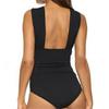 Elegant 2018 Fashion Sexy Plus Size Bathing White And Black Beach Bikini Swimsuit
