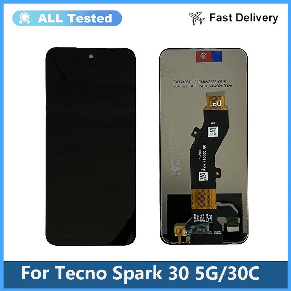 

LCD Screen and Digitizer Full Assembly For Tecno Spark 30 5G