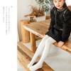 Girl Solid Color Flower Pattern Children Pantyhose Kids Leggings Autumn Winer Leggings Dance Tights