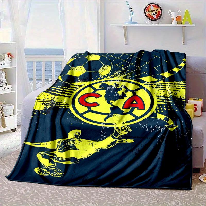 Club America Emblem Portable Blanket/Soft Blanket Bedding Blanket Suitable for Travel Camping Living Rooms Offices Sofas Fan Gifts
