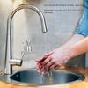 Foaming Soap Dispenser Bottle Stainless Steel Shower Gel Shampoo Dispenser with PP Pump Head for Bathroom Kitchen Laundry Room